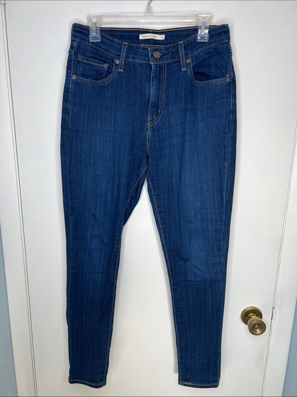 Levi's 721 High Rise Skinny Jeans